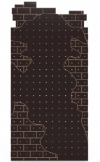 Дитячий скалодром IndigoWood The Wall brown